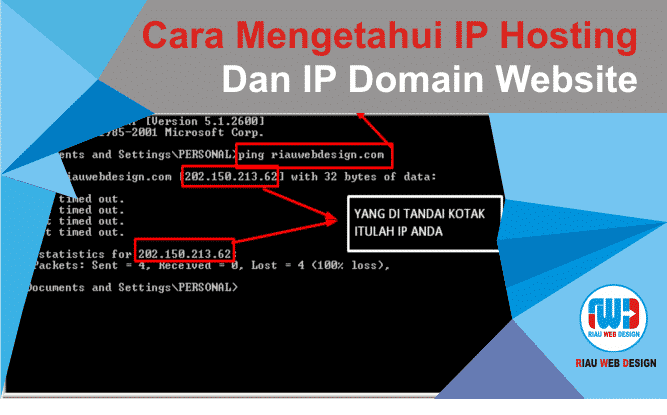 Cara Mengetahui IP Hosting Dan IP Domain Website 1