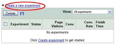 Google Website Optimezer