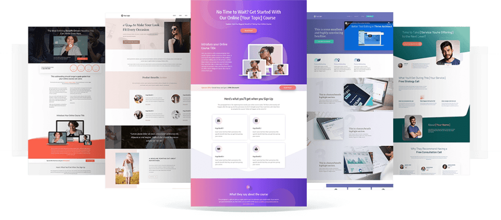 Landing pages murah